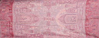 Regal Mughal Dynasty Shawl - Pink Salt