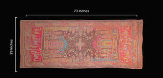 Regal Mughal Dynasty Shawl - Sultana's Alcove