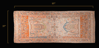 Regal Mughal Dynasty Shawl - Sultana Dunes