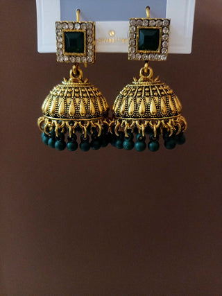 Mughal Royal Jhumka Earrings
