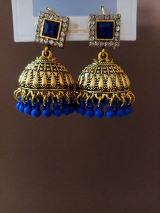 Mughal Royal Jhumka Earrings